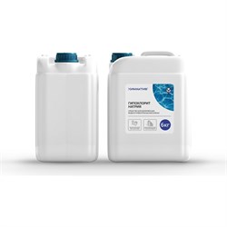 Гипохлорит натрия для обеззараживания воды (бассейны, водоемы, сточные воды) Химактив gipohlorit-natria6kg - фото 16485343