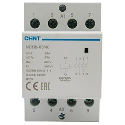 Модульный контактор CHINT NCH8-63/40 - фото 16487325