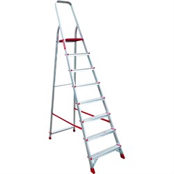 Алюминиевая стремянка НОВАЯ ВЫСОТА 3110108 - фото 16490800