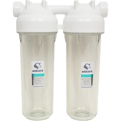 Двойной магистральный фильтр для холодной воды Unicorn 548621 - фото 16493358