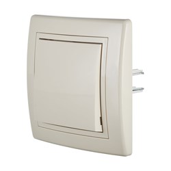 Одноклавишный двухполюсный выключатель Aling-conel PRESTIGE - фото 16506018