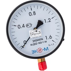 Манометр ЭКО-М МД02-160-М-1,6МПа - фото 16506202