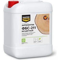 Экологичный антисептик для защиты древесины от синевы и плесени MASTERFARBE ФБС-211 - фото 16507626