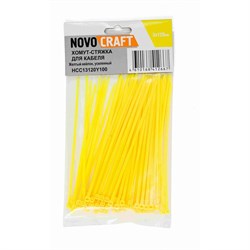 Нейлоновая хомут-стяжка NOVOCRAFT HCC13120Y100 - фото 16512369