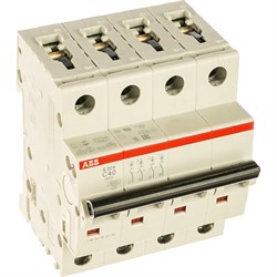 Автоматический выключатель ABB S204 - фото 16514034