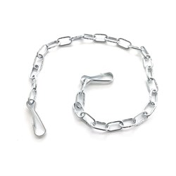 Оцинкованная цепочка для фиксации крышки инструментального ящика DAKEN 89545K: - фото 16515297