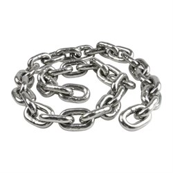 Оцинкованная круглозвенная цепь TOR G80 - фото 16518674