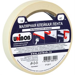 Малярная клейкая лента UNIBOB 214971 - фото 16521266
