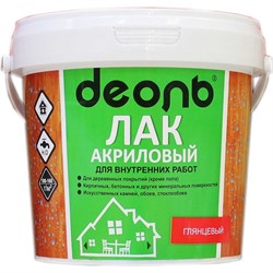 Акриловый лак для внутренних работ, Деоль DLA09 - фото 16521434