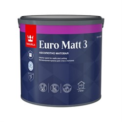 Интерьерная краска для стен и потолков TIKKURILA EURO MATT 3 - фото 16521567