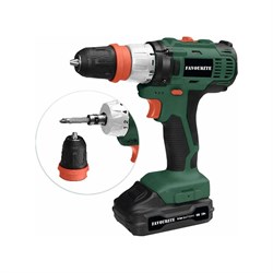 Аккумуляторная дрель-шуруповерт Favourite DC 18MF - фото 16522407