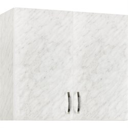 Шкаф для посуды SANTREK 80 цвет карара (ЛДСП) - фото 16523045