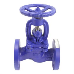 Чугунный фланцевый сальниковый запорный клапан DN.ru 215a - фото 16528683