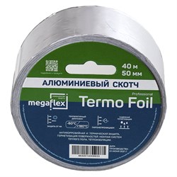 Алюминиевая клейкая лента Megaflex termo foil - фото 16529355
