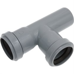 Канализационный тройник АТЛАС ПЛАСТ SPCT90040040 - фото 16535437