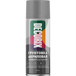 Аэрозольная акриловая грунтовка Decorix 0108-10 DX - фото 16535689