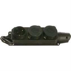 Тройная каучуковая розетка IN HOME 9323 - фото 16544343