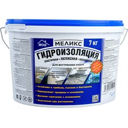 Латексная эластичная гидроизоляция Меликс MOS-7Г01 - фото 16554137