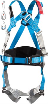 Привязь страховочная VENTO™ Высота 043 с поясом, vst 043 - фото 16559361