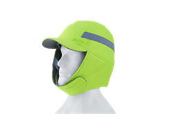 Каскетка защитная утепленная BIOT, лимонный (арт. 00315) - фото 16559417