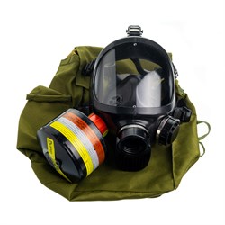 Противогаз промышленный Бриз-3301 (ППФ) А2В2Е2 с маской ППМ-88 - фото 16559421