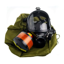 Противогаз промышленный Бриз-3301 (ППФ) А2 с маской ППМ-88 - фото 16559443