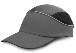 Каскетка защитная РУБЕЖ, т.серый, СОП - фото 16559489