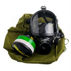 Противогаз промышленный Бриз-3301 (ППФ) К1Р1 R D с маской ППМ-88 - фото 16559729