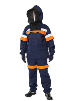 Костюм противоэнцефалитный Энергия-Антигнус-А (12,1 кал.), т.синий/оранжевый - фото 16559816