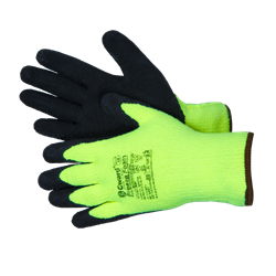 Перчатки Gward Freeze Foam из акриловой пряжи с начесом + вспенен. латекс, L5004 - фото 16559853