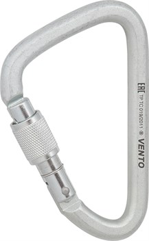 Карабин VENTO™ Стальной увеличенный с муфтой keylock, vpro 0014/vnt1014 - фото 16559921