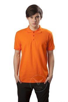 Рубашка-Поло NEW (тк.Трикотаж), оранжевый - фото 16560036