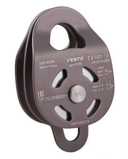 Блок-ролик двойной Twin 36 дюраль с/п vpro 0195 - фото 16560138