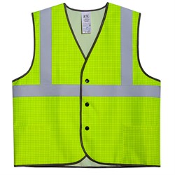 Жилет сигнальный огнестойкий Прометей СОП-3 (тк.Полиэфир,250) тип-3, лимонный - фото 16560157