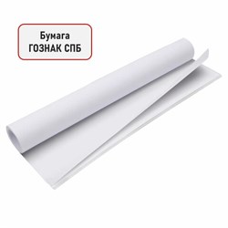 Бумага для акварели А1 (600х850 мм), КОМПЛЕКТ 5 листов, среднее зерно, 200 г/м2, ГОЗНАК, BRAUBERG ART CLASSIC, 114488 - фото 16561931