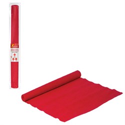 Бумага гофрированная/креповая, 110 г/м2, 50х250 см, красная, ОСТРОВ СОКРОВИЩ, 129148 - фото 16562155