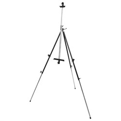 Мольберт полевой металлический BRAUBERG ART CLASSIC, тренога, переносной, разлож.92х203х92см, 191282 - фото 16562661