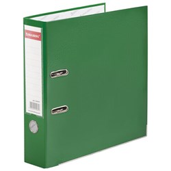 Папка-регистратор, покрытие пластик, 75 мм, ПРОЧНАЯ, с уголком, BRAUBERG, зеленая, 226597 - фото 16562981