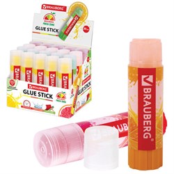 Клей-карандаш BRAUBERG "Fresh Zone", 15 г, 227971, PVP - фото 16563044