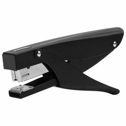 Степлер-плаер BRAUBERG "Extra Easy Press", №24/6, до 30 листов, металлический корпус, черный, 228569 - фото 16563058