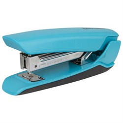 Степлер №24/6, 26/6 BRAUBERG "ULTRA", до 30 листов, с антистеплером, голубой, 228757 - фото 16563093