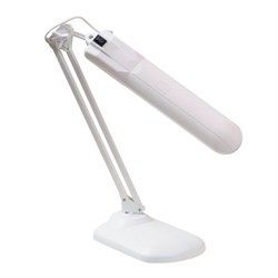 Настольная лампа светильник Дельта У на подставке, ЛЮМИНЕСЦЕНТНАЯ, цоколь 2G7, 11 Вт, белый - фото 16563270