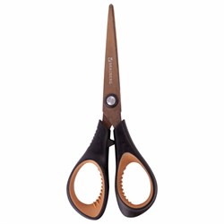 Ножницы BRAUBERG "Heavy Duty", 165 мм, суперпрочные, титановое покрытие, 2-х сторонняя заточка, 236789 - фото 16563294