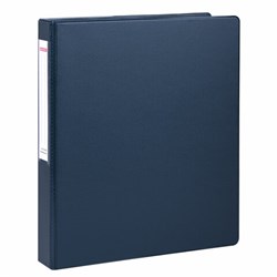 Папка на 2 кольцах, ПРОЧНАЯ, картон/ПВХ, BRAUBERG "Office", СИНЯЯ, 35 мм, до 180 листов, 271843 - фото 16563659