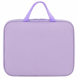 Папка на молнии с ручками STAFF EVERYDAY А4, полиэстер, нежно-фиолетовый, 272185 - фото 16563705