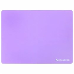 Настольное покрытие BRAUBERG для труда и творческих занятий, силикон, фиолетовое, 30х40 см, 273375, 272375 - фото 16563743
