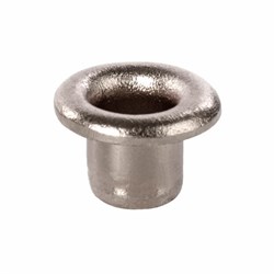 Люверсы серебристые КОМПЛЕКТ 250 шт., внутренний диаметр 4,8 мм, длина 4,6 мм, BRAUBERG, 272765 - фото 16563832