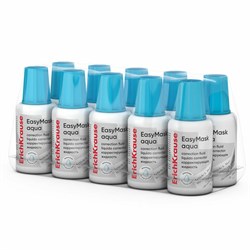 Корректирующая жидкость ERICH KRAUSE "EasyMask" на водной основе, 20 мл, флакон с кисточкой, 61926 - фото 16563846