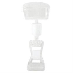 Держатели-прищепки для ценников универсальные МАЛЫЕ, КОМПЛЕКТ 10 штук, BRAUBERG, 290525 - фото 16564153