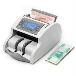 Счетчик банкнот PRO 40 UMI LCD, 1200 банкнот/мин., 5 валют, ИК-, УФ-, магнитная детекция, фасовка - фото 16564192